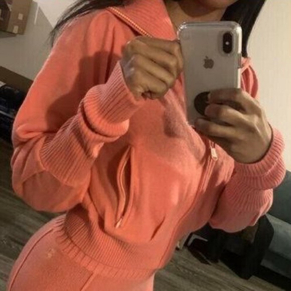 New Free People 100% Cashmere Snow Angel XS & M Pink Coral Soft Cardigan Jacket - Picture 10 of 10